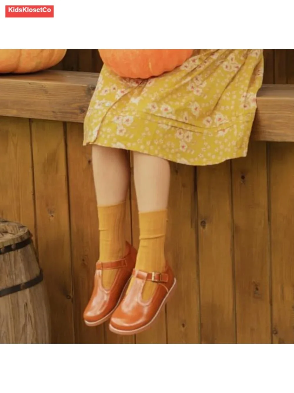 Girls Microfiber Ballet Flats Slip Resistant Mary Jane Dress Shoes for Wedding